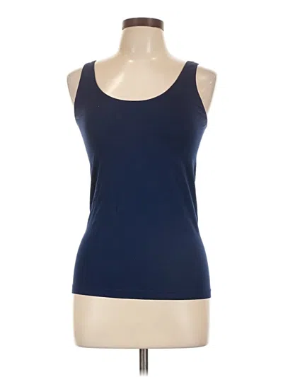 Pre-owned George Tank Top Blue Strapless Neckline Tops