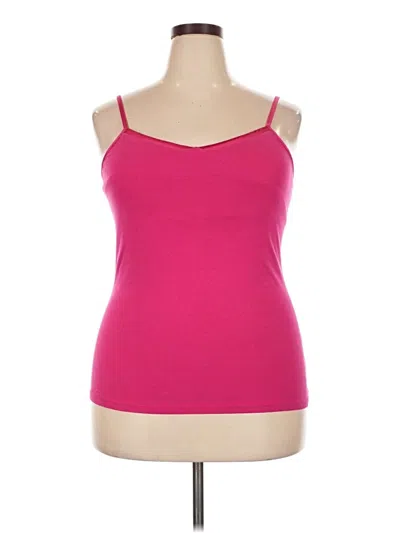 Pre-owned George Tank Top Pink Strapless Neckline Tops