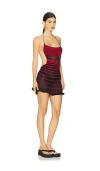 George Trochopoulos Mini Backless Dress