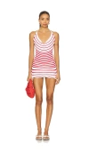 George Trochopoulos Mini Stripe Dress