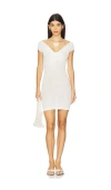 George Trochopoulos White Viscose Dress