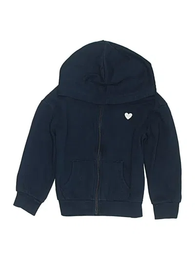 Pre-owned George Kids' Zip Up Hoodie In Blue