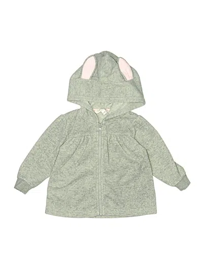 Pre-owned George Babies' Zip Up Hoodie In Green