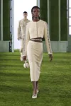 Georges Hobeika Cropped Tweed Jacket With Midi Skirt