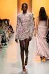 Georges Hobeika Embellished Lace Mini Dress