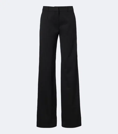 Georges Hobeika Mid-rise Straight Pants In Black