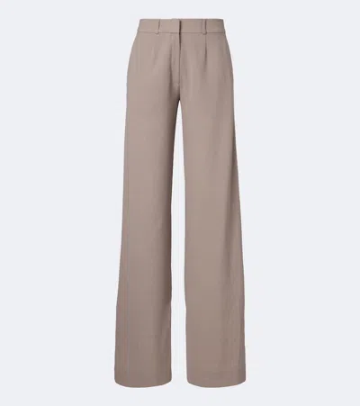 Georges Hobeika Mid-rise Straight Pants In Neutral