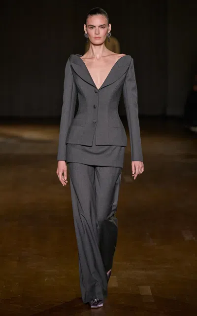 Georges Hobeika Pencil Cut Mini Skirt In Black