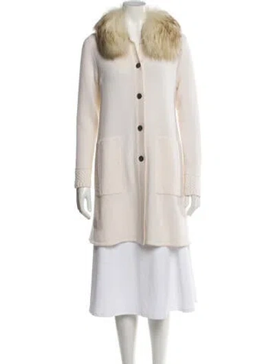 Pre-owned Georges Rech Cashmere Sweater In Neutral