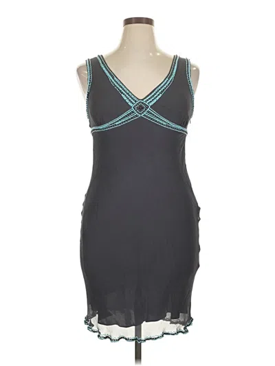Pre-owned Georges Rech Cocktail Dress In Teal
