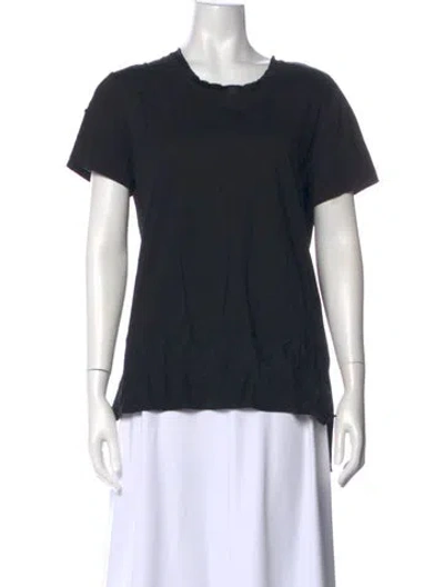 Pre-owned Georges Rech Crew Neck Short Sleeve T-shirt In Black