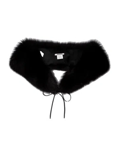 Pre-owned Georges Rech Fur Scarf In Black