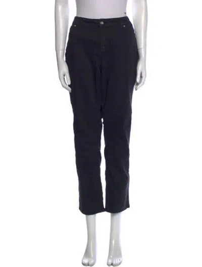 Pre-owned Georges Rech Straight Leg Pants In Blue