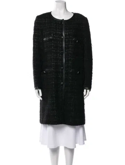 Pre-owned Georges Rech Tweed Coat In Multi