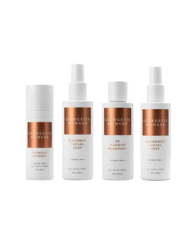 Georgette Klinger Unisex 4pc Bundle In White