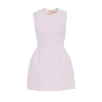 Georgette Women's Purple Lavender Sleeveless Mini Dress