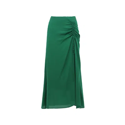 Georgette Women's Serene Green Midi Dress