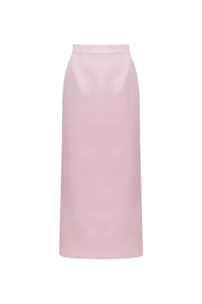 Georgette Women's The Pink Satin Dream Skirt