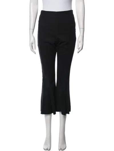 Pre-owned Georgia Alice Flared Pants In Black