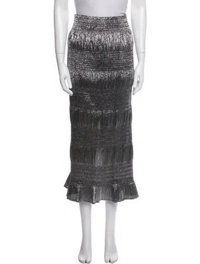 Pre-owned Georgia Alice Glitter Accents Midi Length Skirt