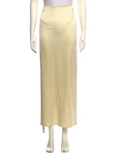 Pre-owned Georgia Alice Long Skirt In Yellow