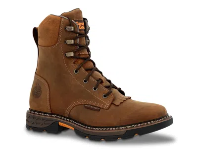 Georgia Boot Carbotec Flx Waterproof Work Boot In Brown