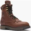 Georgia Boot Carbotec Lt Waterproof Lacer Work Boot In Brown