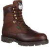 Georgia Boot Homeland Waterproof 600g Insulated Work Boot In Brown