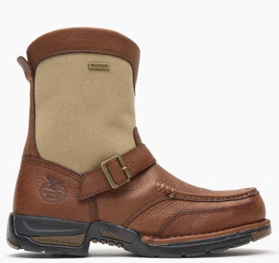 Georgia Boot Men's Athens Waterproof Side-zip Boot In Brown