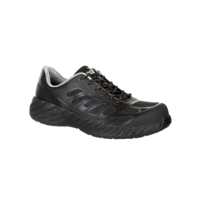 Georgia Boot Men's Composite Toe Work Athletic Shoe In Black
