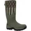 Georgia Boot Men's Gbr Rubber Pull-on Work Boot In Dark Green In Green