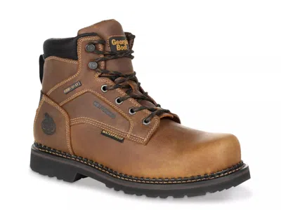 Georgia Boot Revamp Steel Toe Work Boot In Brown