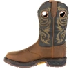 Georgia Boot Waterproof Carbotec Lt Pullon Work Boot In Brown