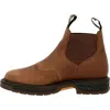 Georgia Boot Waterproof Carbotec Lt Waterproof Chelsea Work Boot In Brown