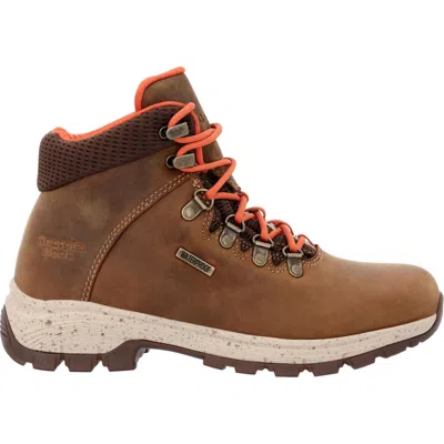 Georgia Boot Women's Eagle Trail Waterproof Hiker Shoes - Medium Width In Brown