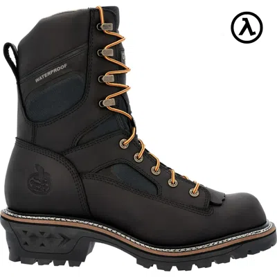 Pre-owned Georgia Boots Georgia Ltx Logger Waterproof Work Boots Gb00618 - All Sizes - In Black