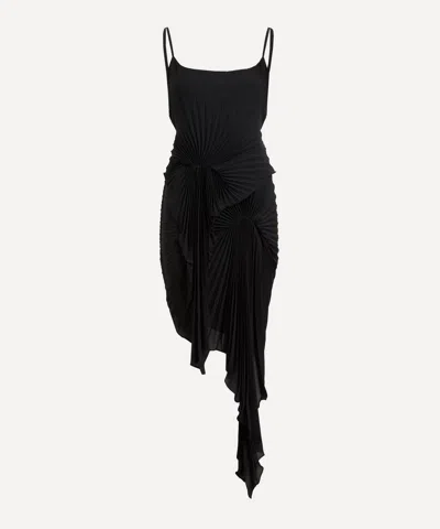 Georgia Hardinge Women's Black Torrent Pleated Dress