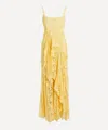Georgia Hardinge Women's Riviera Lemon Floor-length Dress In Yellow
