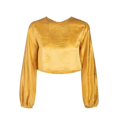 Georgia Herrera Women's Yellow / Orange Brina Blouse