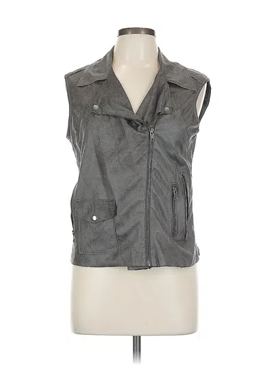 Pre-owned Georgie Vest In Gray