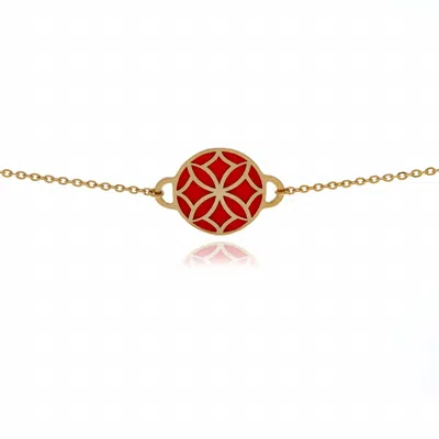 Georgina Jewelry Women's Signature Flower Necklace In Carmelina In Multi