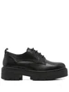 Geox 40mm Spherica Ec7 Derby Shoes In Black
