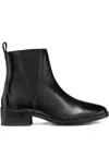 Geox 45mm Camexia Elasticated Chelsea Boots In Black
