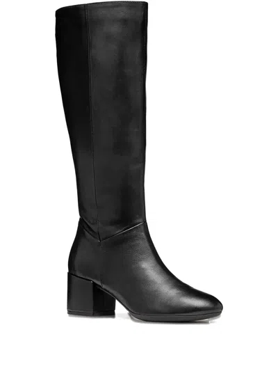 Geox 60mm Eleana Boots In Black