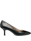 Geox 60mm Kleopy Calf Leather Pumps In Black