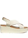 Geox 60mm Xand 2.2 Slingback Platform Sandals In White
