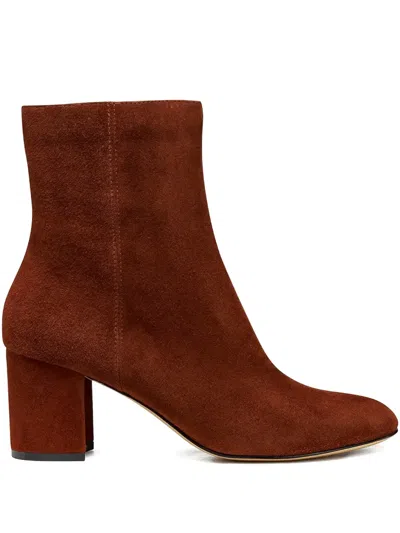 Geox 65mm Virnilisa Block-heel Boots In Brown