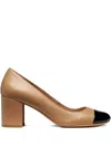 Geox 65mm Virnilisa Block-heel Pumps In Gold