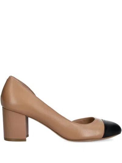 Geox 65mm Virnilisa Heeled Pumps In Brown