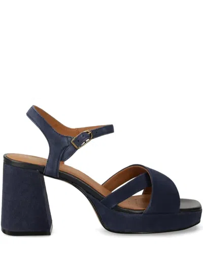 Geox 85mm Block-heel Cross-straps Sandals